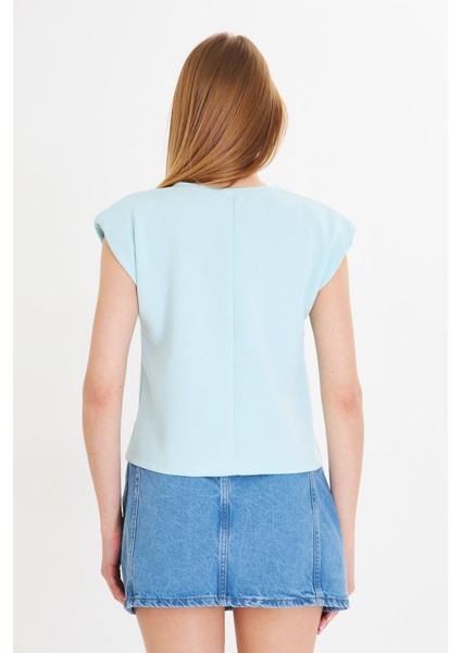 Sıfır Yaka Kolsuz Vatkalı Modal Crop fırsatları