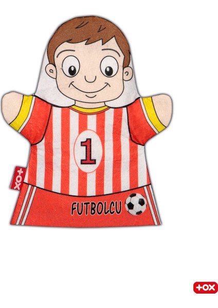 Futbolcu Meslekler Keçe El Kukla