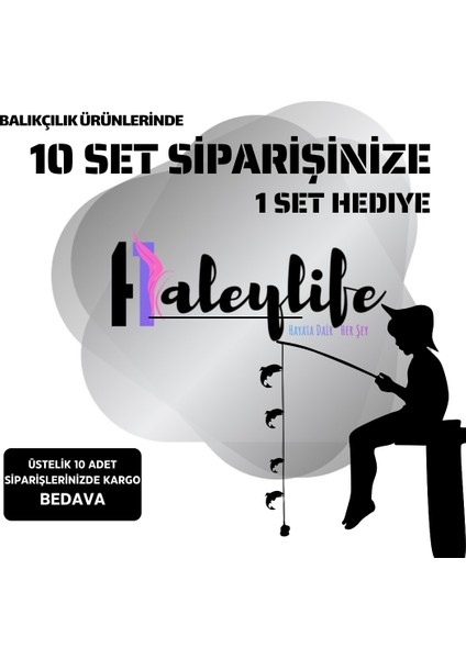 - El Yapımı Istavrit Gece ve Gündüz Çapari Seti - Kırmızı fırsatları