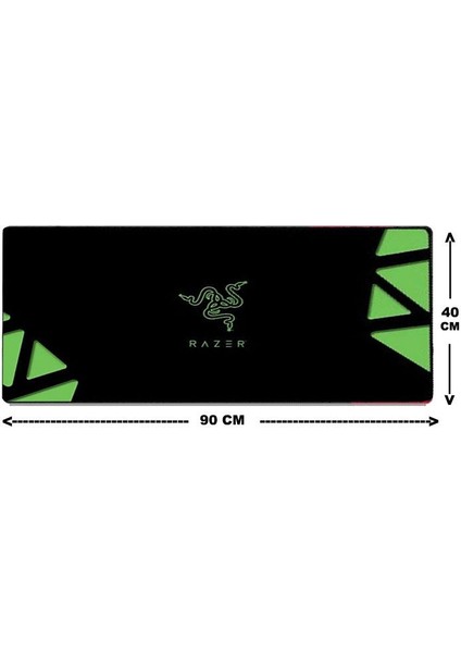 Appa Razer 5 Desenli Oyuncu Mouse Pad 90X40 cm Kaymaz Dikişli modelleri