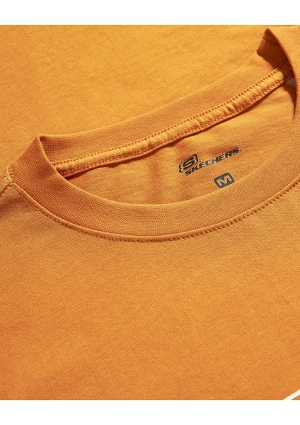 M Lightwieght Graphic Tee T-Shirt Erkek Darkorange Tshirt S2510164-836 modelleri