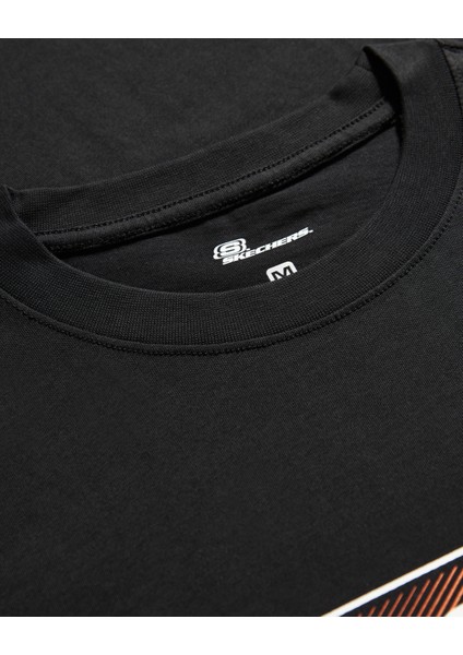 M Lightwieght Graphic Tee T-Shirt Erkek Siyah Tshirt S2510164-001 modelleri