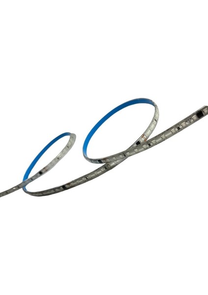 220 Volt Dim Edilebilir Şerit Led 10 Cm De Kesilebilir M/120 Led Mavi 5M İP65