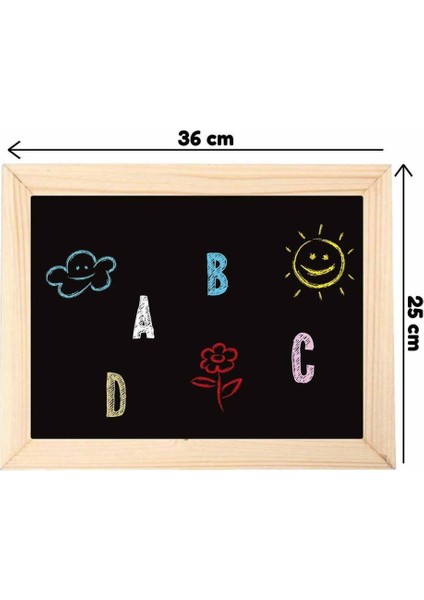 2250 Ahşap Tablet Yazı Tahtası 62 Parça Küçük Boy modelleri