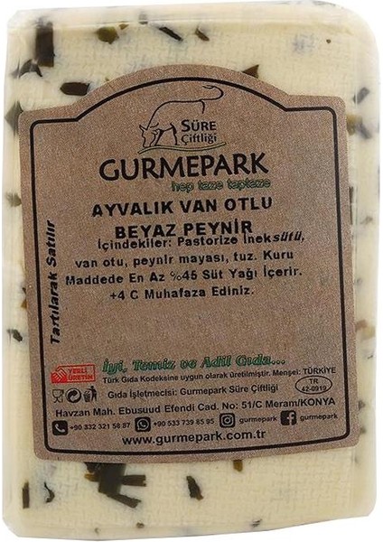 Van Otlu Beyaz Peynir Klasik 250 gr