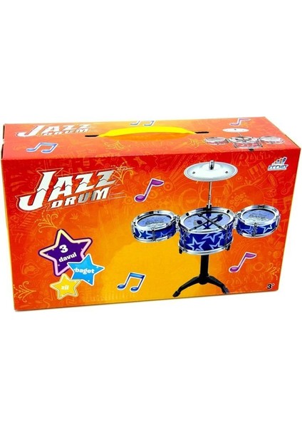Nessiworld Jazz Drum Mini Bateri Seti