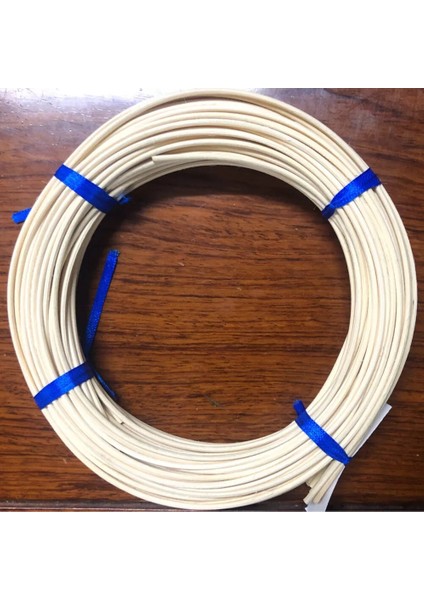 Rattan İp, Doğal Yuvarlak Rattan Çubuk 2.5 mm 100 gr Dekoratif, Rattan Örgü