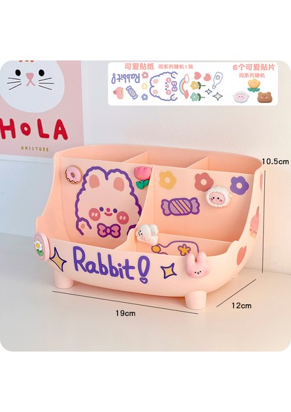 Akrilik Masaüstü Kalemlik Düzenleyici Raf (Yurt Dışından)