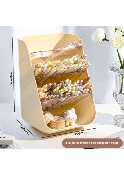 Akrilik Masaüstü Kalemlik Düzenleyici Raf (Yurt Dışından)