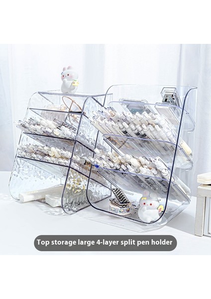 Akrilik Masaüstü Kalemlik Düzenleyici Raf (Yurt Dışından)