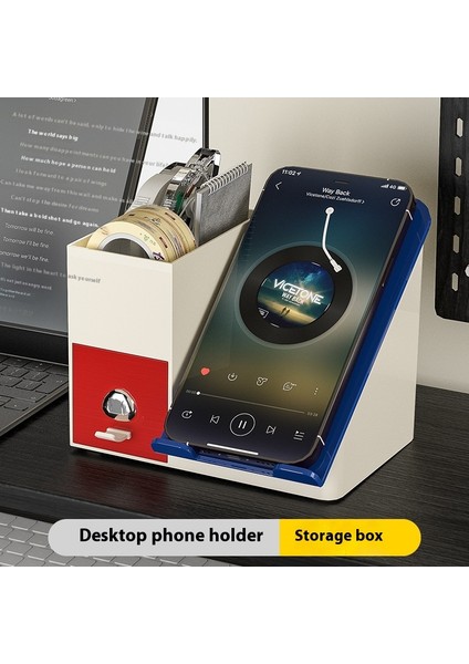 Akrilik Masaüstü Kalemlik Düzenleyici Raf (Yurt Dışından)