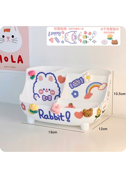 Akrilik Masaüstü Kalemlik Düzenleyici Raf (Yurt Dışından)