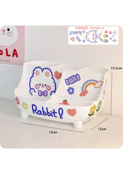 Akrilik Masaüstü Kalemlik Düzenleyici Raf (Yurt Dışından)