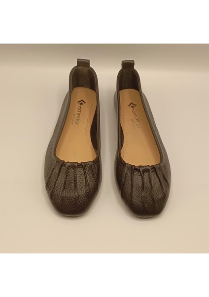 Gale Siyah Deri Babet modelleri