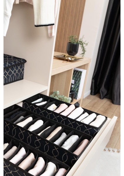 Medium Çekmece Düzenleyici (40 x 14 x 14 cm ) Gözlü Düzenleyici Dolap Içi Organizer fiyatları