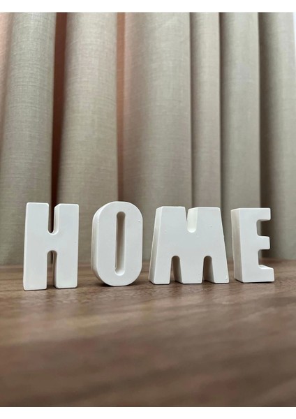 Home Yazısı Ev Dekoratif Obje Home Biblo fiyatları