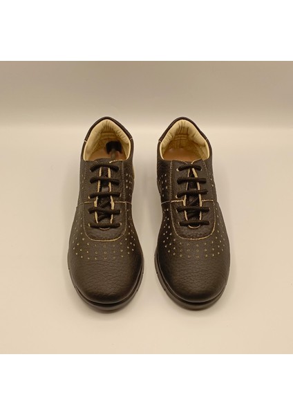 Agna Siyah Nubuk Loafer
