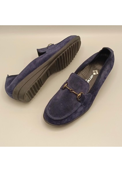 Jessica Lacivert Süet Kadın Günlük Ayakkabı indirimleri