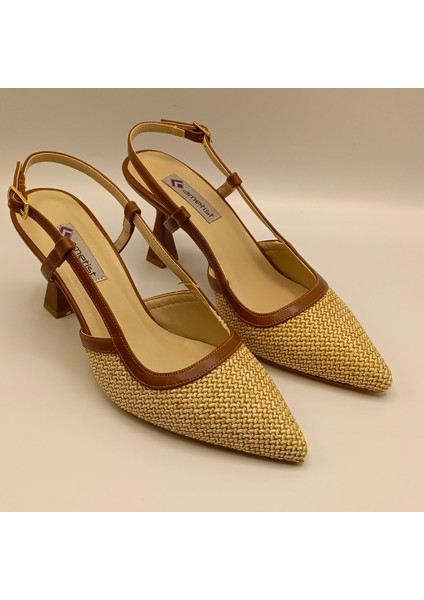 Abbey Naturel Ince Topuklu Ayakkabı fiyatları