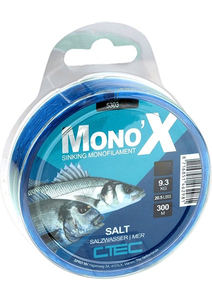 Ctec Mono Salt Blue 0.40mm Olta Misinası