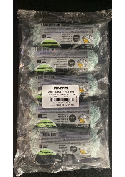 Jotun Anza Yeşil Iç ve Dış Cephe Rulosu 10 cm 5 Li Paket (Kestirme Aparatına Uygundur )