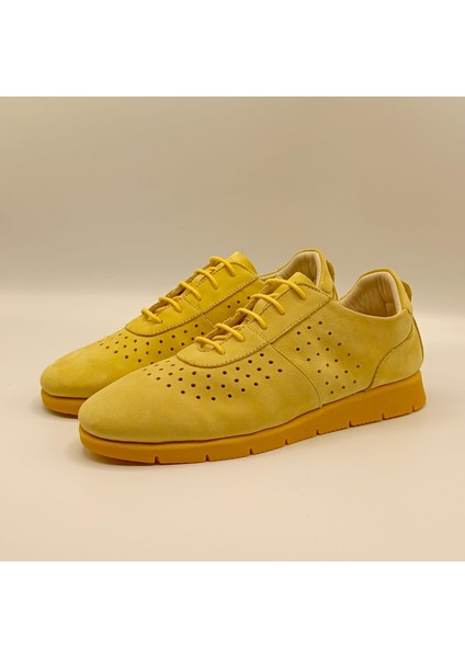 Agna Sarı Nubuk Loafer fırsatları