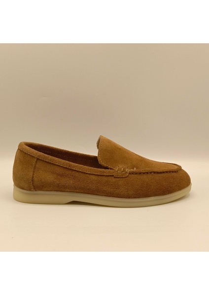 Amy Taba Süet Kadın Loafer Ayakkabı