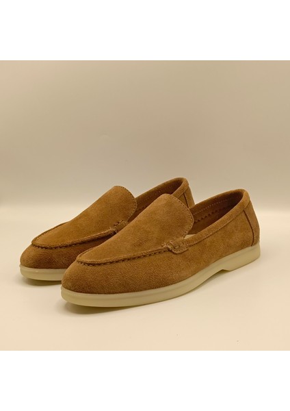 Amy Taba Süet Kadın Loafer Ayakkabı