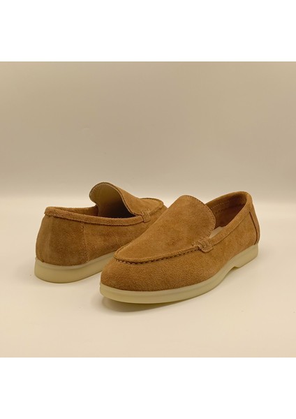 Amy Taba Süet Kadın Loafer Ayakkabı