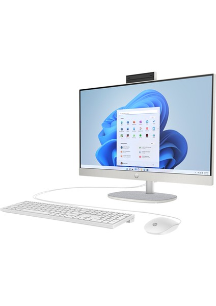 24-CR0034NT Amd Ryzen 5 7520U 8gb 1tb SSD Windows 11 Home Amd Radeon™ Grafik Kartı 23.8 Inç IPS Fullhd All In One Bilgisayar 80B96EAH22+ Zetta Flash Bellek