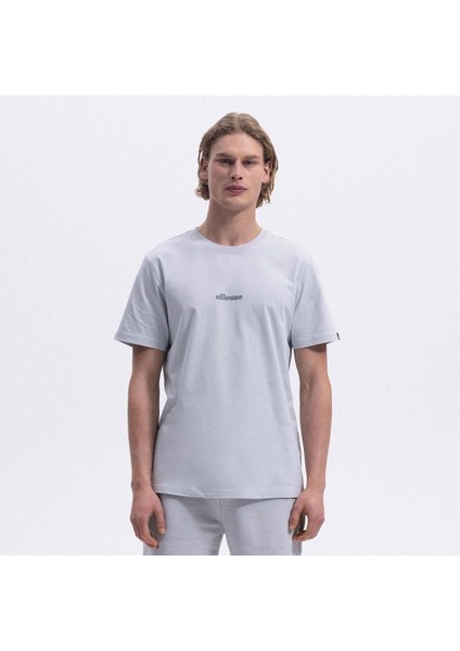 EM462-SGR Bisiklet Yaka Erkek T-Shirt - Gri