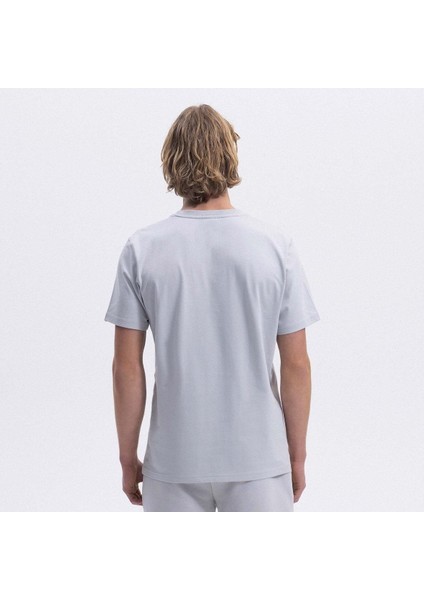 EM462-SGR Bisiklet Yaka Erkek T-Shirt - Gri