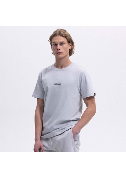 EM462-SGR Bisiklet Yaka Erkek T-Shirt - Gri