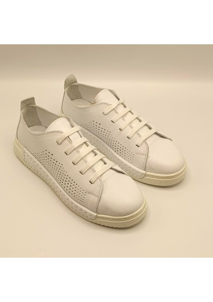 Daisy Beyaz Gerçek Deri Kadın Sneaker fiyatları