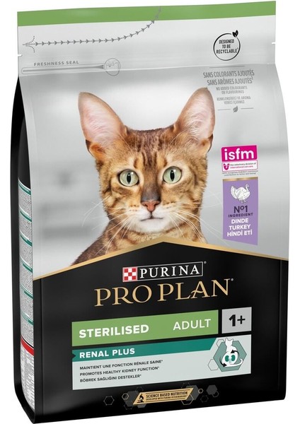 Proplan Sterilised Kısırlaştırılmış Hindili Kedi Maması 1,5 kg