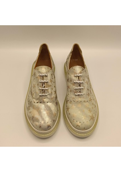 Jenny Gümüş Yıldızlı Sneaker modelleri