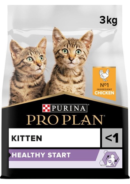 Proplan Kitten Tavuklu Yavru Kedi Maması 3 kg