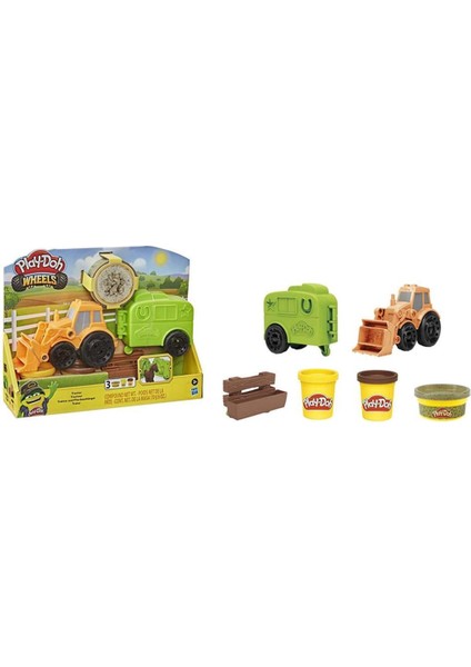 Nessiworld Play-Doh Çalışkan Traktör ve Römork F1012
