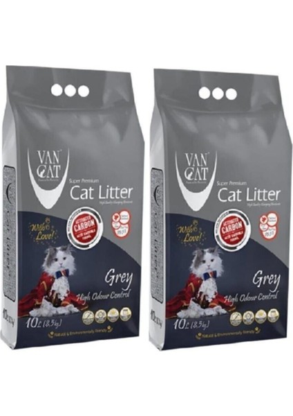 Van Cat Actıve Carbon Kedi Kumu 10 Lt 2 x Adet
