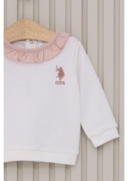 U.s. Polo Assn Kız Bebek Krem Bebek Takım fiyatları
