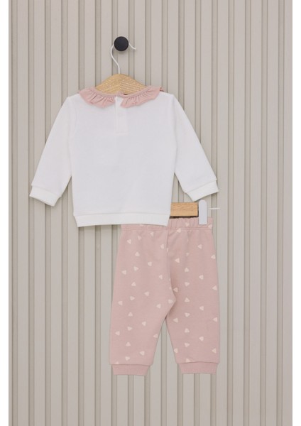 U.s. Polo Assn Kız Bebek Krem Bebek Takım fırsatları