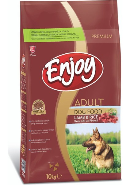 Kuzulu ve Pirinçli Yetişkin Köpek Maması 10 kg