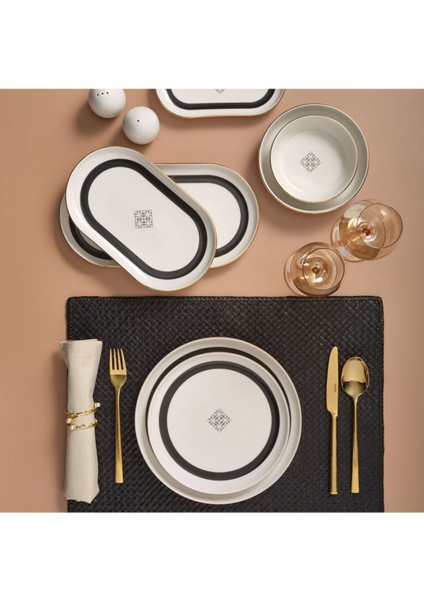 Güral Porselen Bilbao 30 Parça 6 Kişilik Yemek Takımı 6598 modelleri