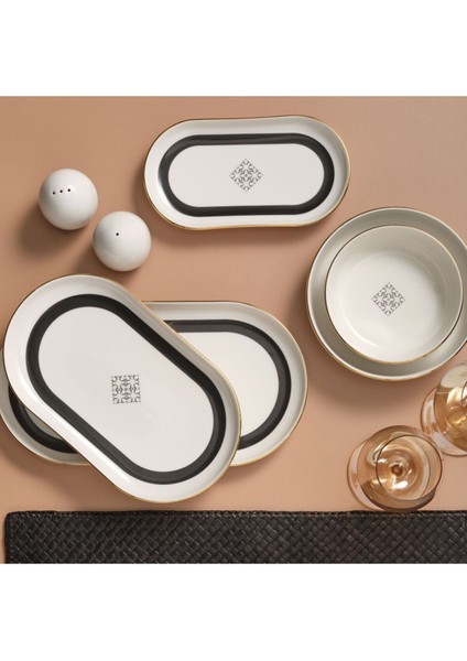 Güral Porselen Bilbao 30 Parça 6 Kişilik Yemek Takımı 6598 fırsatları