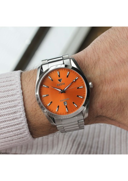 FS600922 Çelik Kordonlu Erkek Kol Saati