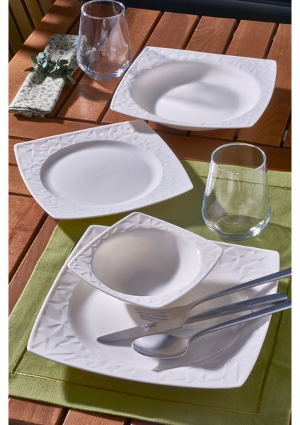 Vivente 24 Parça 6 Kişilik Bone Yemek Takımı fiyatları