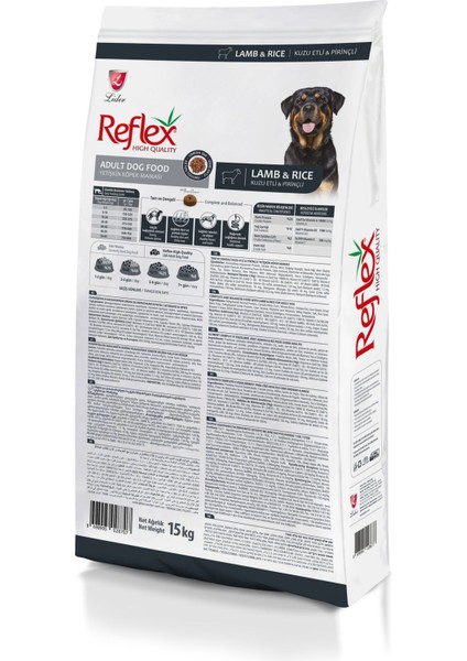 Kuzu Etli Köpek Maması 15 kg