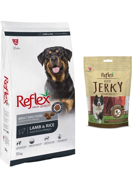 Kuzulu Yetişkin Köpek Maması 15 kg Jerky