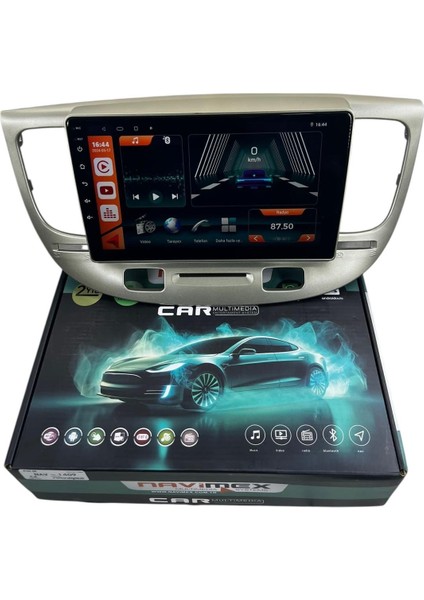 Kia Rio 2005-2011 6-128 (Fanlı) Profesyonel Oem Multimedia