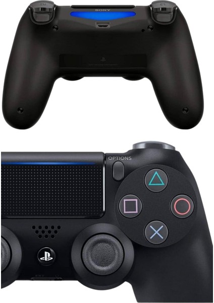 Ps4 Joystick Oyun Kolu Titreşimli Uzun Pil Ömrü USB Şarj Kablolu